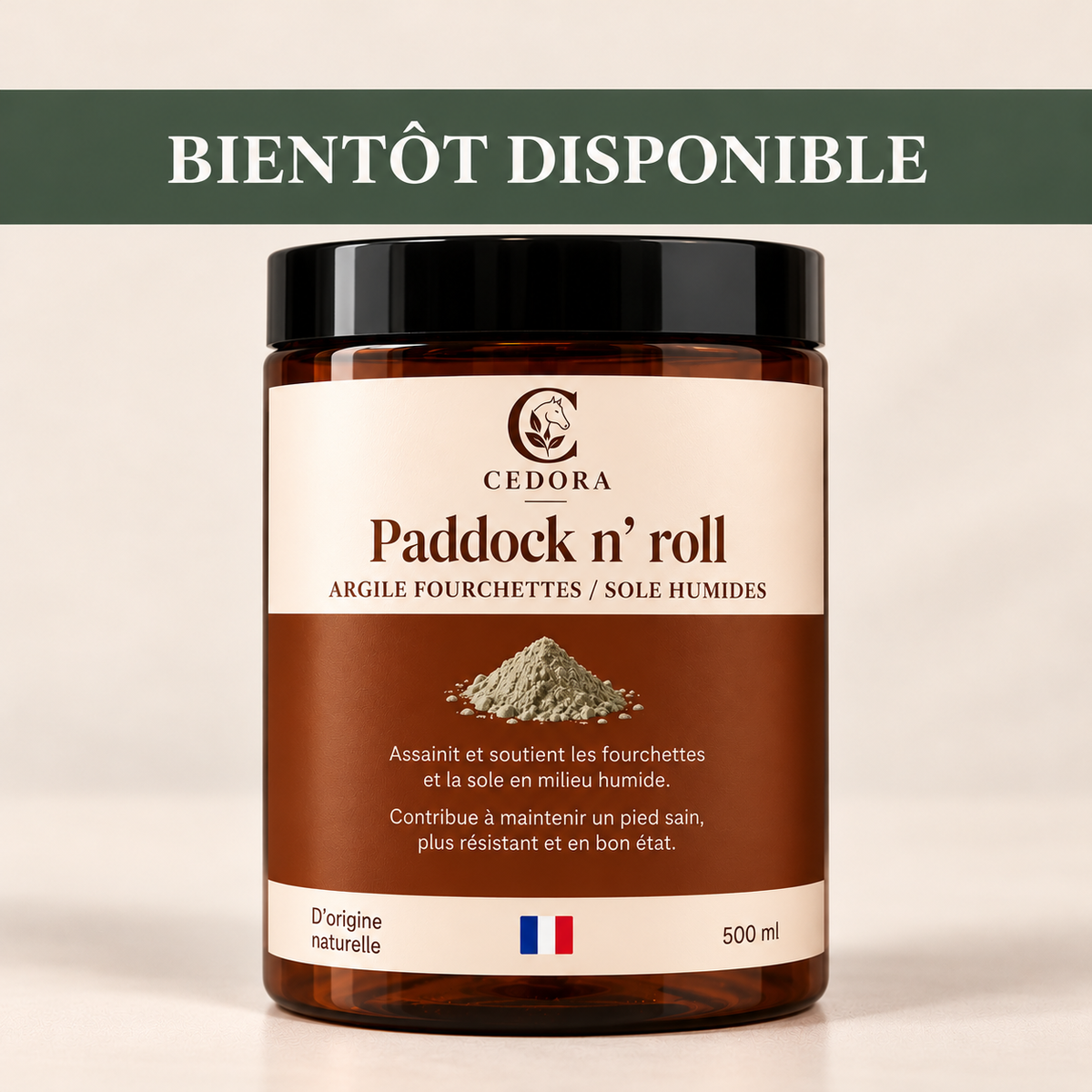 Paddock n' roll - Argile fourchette et sole humides