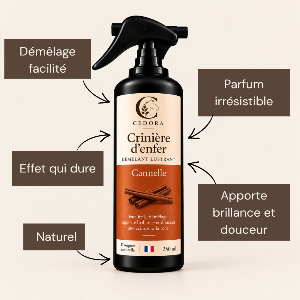 Crinière d'enfer - démêlant lustrant ÉDITION LIMITÉE