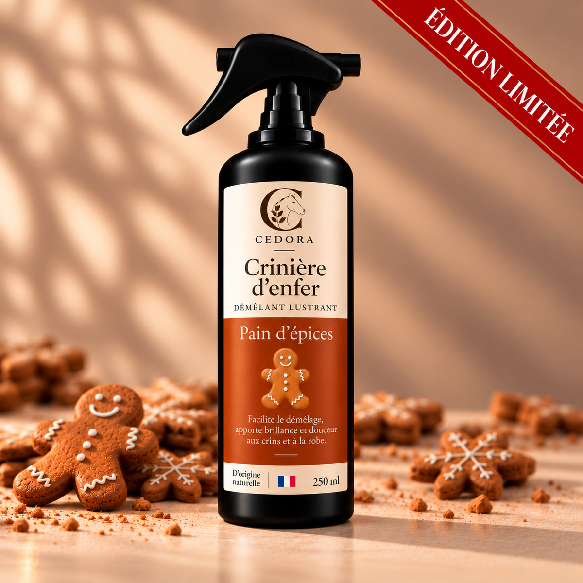 Crinière d'enfer - démêlant lustrant ÉDITION LIMITÉE