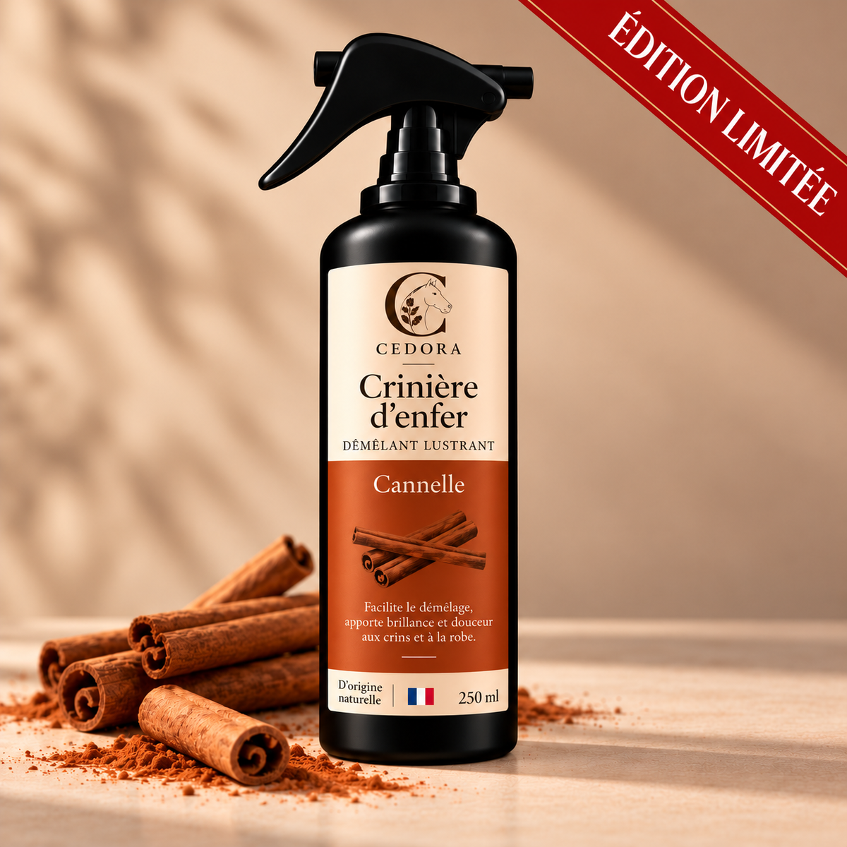 Crinière d'enfer - démêlant lustrant ÉDITION LIMITÉE